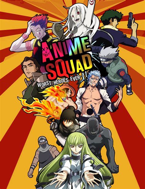 Anime Squad Wip By Clannadat On Deviantart