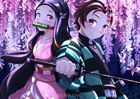 Demon Slayer Tanjiro Nezuko Wallpaper