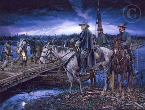 General Robert E Lee And Major Walter H Taylor Falling Waters