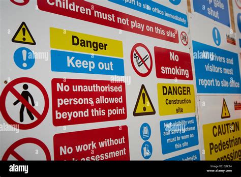 Safety Signs And Notices