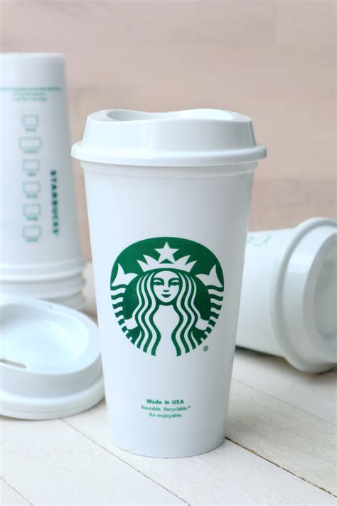 Plain Starbucks Cup Reusable Starbucks Hot Cup Starbucks Coffee Etsy