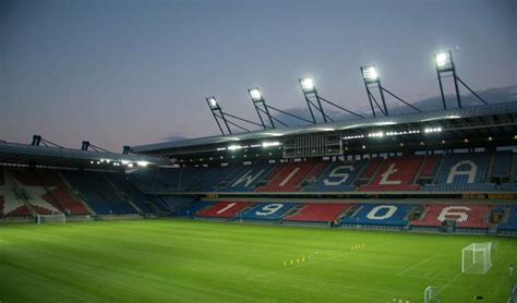 Wisla play their home matches in the henryka reymana stadium wearing a red strip . Wisła Kraków Stadium | Leisure | Krakow