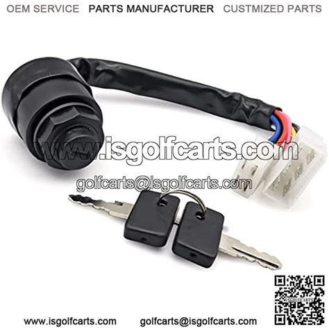 J10 82508 20 Ignition Switch With Keys Compatible With Yamaha Gas 2