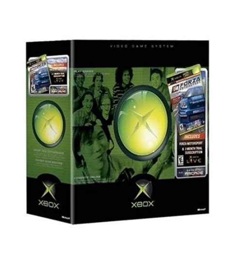 Microsoft Original Xbox Bundle With Forza Motorsport