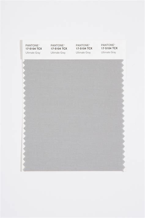 Pantone Smart Color Swatch Card 15 1305 Tcx Feather Gray