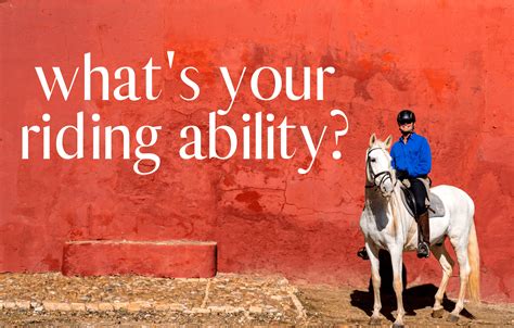What's Your Riding Ability? - Horse Riding Holidays and Safaris