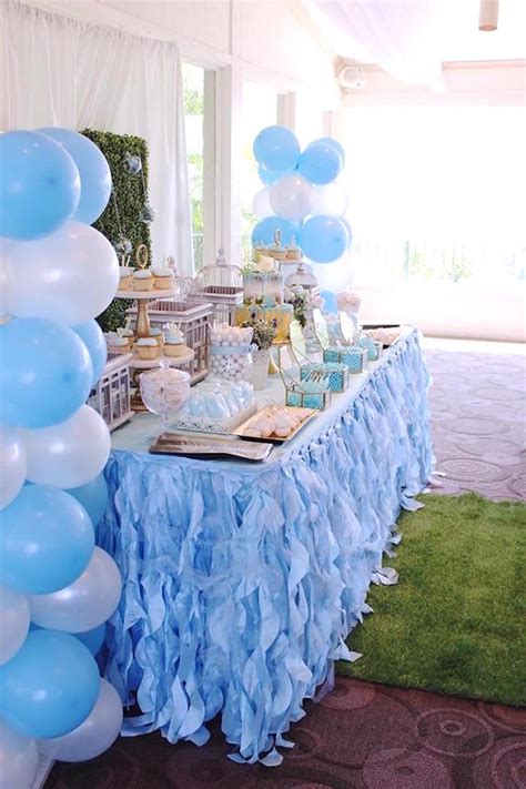 Check out our boy baby shower themes selection for the very best in unique or custom, handmade pieces from our invitations shops. Kara's Party Ideas Darling "Oh Baby" Boy Baby Shower ...