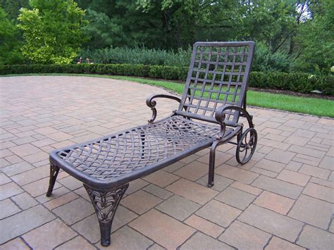 It is made of clear rigid p.v.c. Oakland Living Cast Aluminum Chaise Lounge with wheels - Outdoor Living - Patio Furniture ...