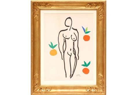 Henri Matisse Nude With Oranges Original Lithograph From The