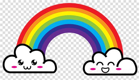 Cloud And Rainbow Clipart Rainbow Cloud Rainbow With Clouds Png