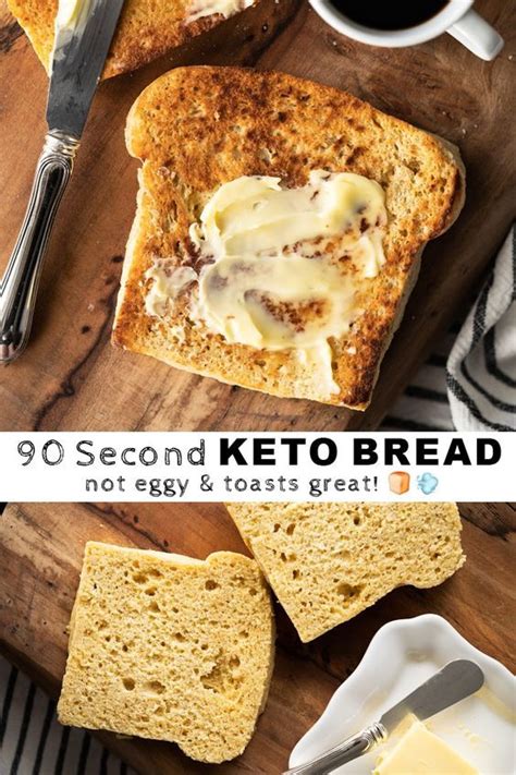 But good news — you no longer have to. 90 Second Keto Bread #keto #ketorecipes #lowcarb # ...