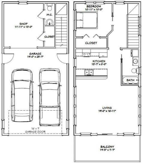 Excellent Floor Plans Garage House Plans Garage Apartment Floor