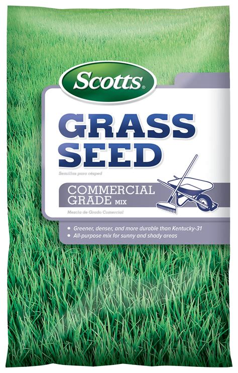 Scotts Grass Seed Commercial Grade Mix 3 Lbs Seeds Up To 660 Sq Ft