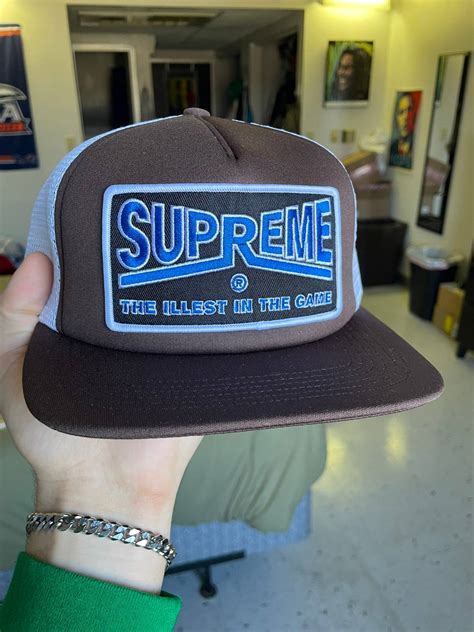 Supreme Ss22 Illest In The Game Trucker Hat Grailed