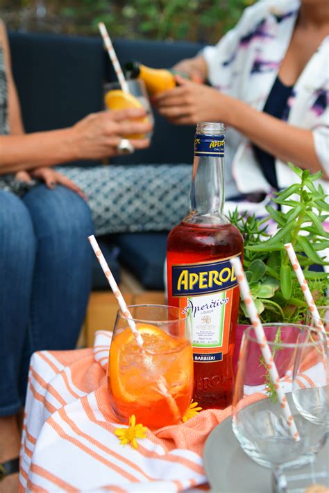 Aperol Spritz Mit Sekt Und Tonic Water