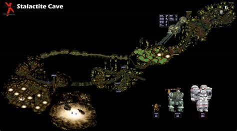 Xenogears Stalactite Cave Map By Vgcartography On Deviantart