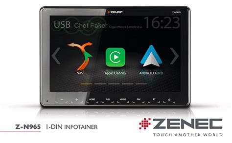 Zenec Z N Din Autoradio Infotainer Mit Apple Carplay Und