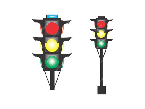 Premium Vector Traffic Light Illustration Vector