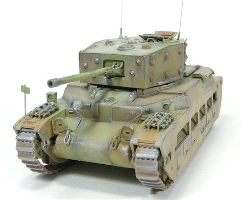 Cromwell Ii With Vauxhall Turret A23 Cruiser Tank Prototype Case