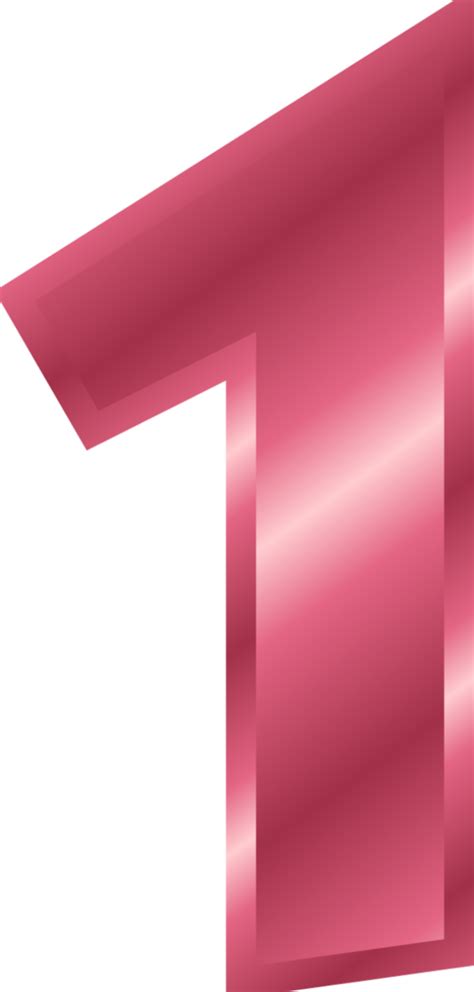 Pink Number 1
