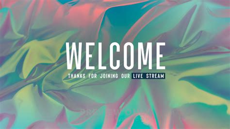 Chroma Wave Welcome Title Graphics Life Scribe Media