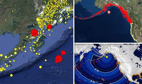 Alaska Earthquake Center Update Latest Tsunami Warnings Live Updates