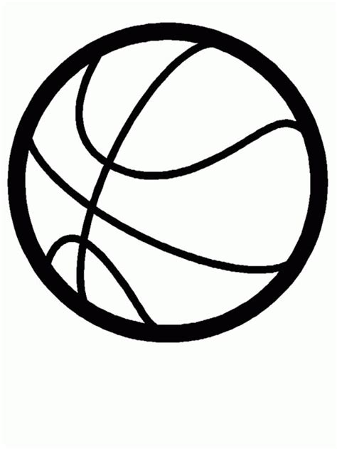 Colouring Page Of Ball Clipart Best