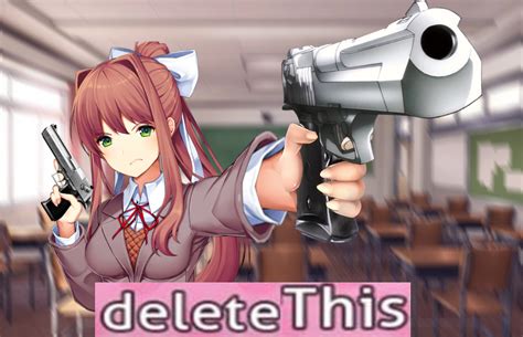 With key female characters sayori, yuri, and natsuki, but ultimately have little effect on the outcome of the game.4 the characters' interactions with the protagonist are primarily influenced by a minigame. A modified version I made of the Delete this meme. : DDLC