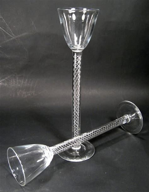 Igavel Auctions Group Of Steuben And Baccarat Stemware And A Pair Of Steuben Tall Glasses L1fl5