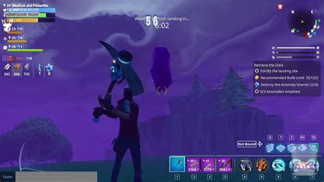 To complete bounties, players must first find one of forty to complete a bounty, the player being hunted has to be eliminated within five minutes, or genshin impact: Fortnite Quest: Anomaly Smashing - YouTube
