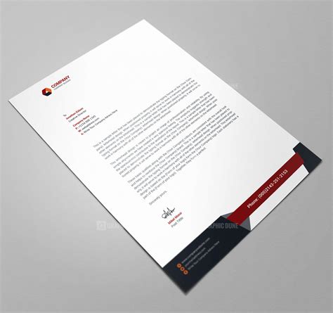 Elegant Letterhead · Premium Graphic Design Templates