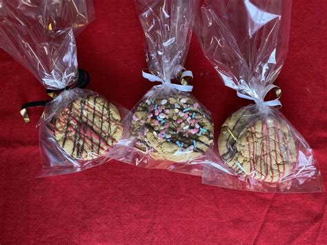 Individually Wrapped Homemade Cookies Peanut Butter Etsy In 2021