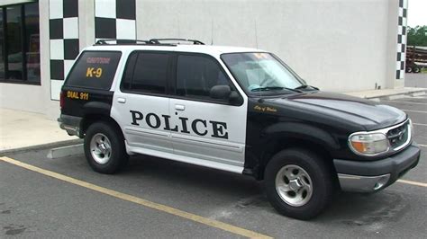 Fake Police Suv They Put Out To Scare Speeders Youtube