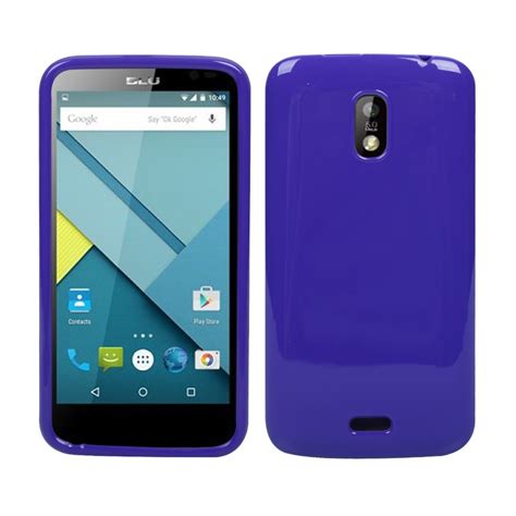Purple Mobile Phone Tpu Cover For Blu Studio G D790u