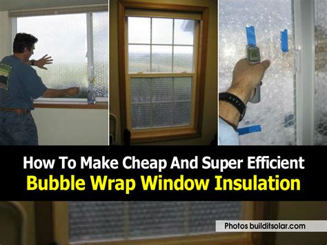 How do i insulate a wooden shed with electrical already installed? How To Make Cheap And Super Efficient Bubble Wrap Window ...