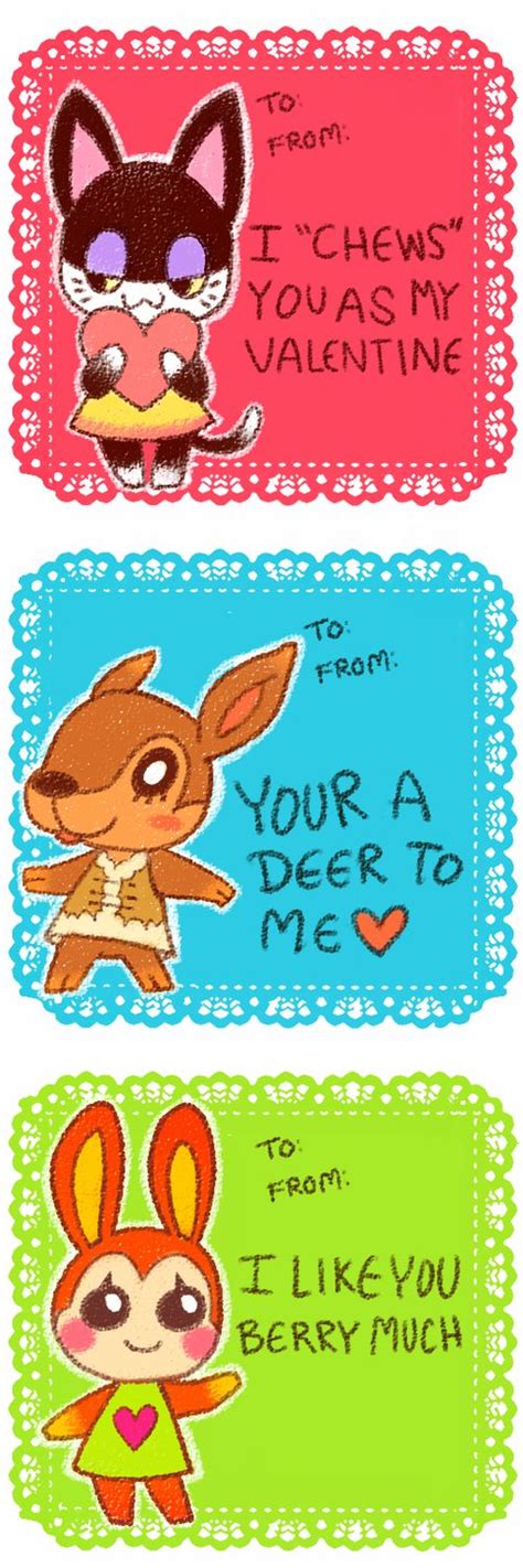 #1 the original animal crossing. valentines day | Animal Crossing Fan Art | Pinterest | Valentine day cards, Posts and Valentines