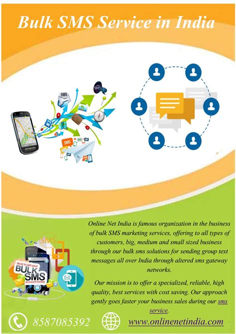 This requirement is due to india telecom law, which was introduced in. Bulk sms service in india by Online Net India - Issuu