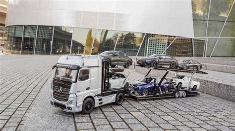 Mercedes Car Transporter Model Hauls Your 118 Scale Collection