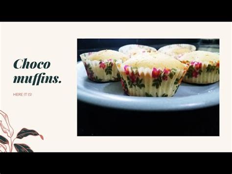 Home Made Choco Muffins Baking Video Choco Muffins ABUFAS BAKES