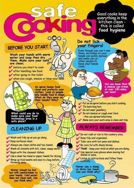 Pin By Diane Daniels On Kids Cooking Lessons Hygienic Food Cooking
