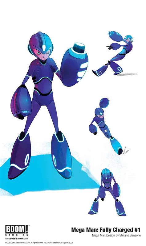 Meet The All New Mega Man In A Fully Charged Comic Book Series From