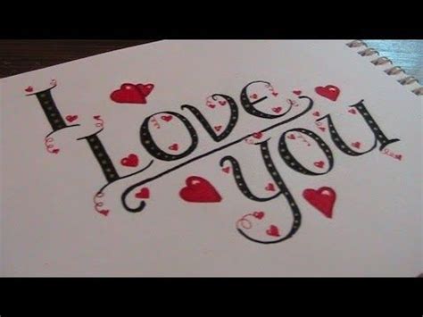 Открыть страницу «t love tekeningen» на facebook. cursive fancy letters - how to write I love you - YouTube ...