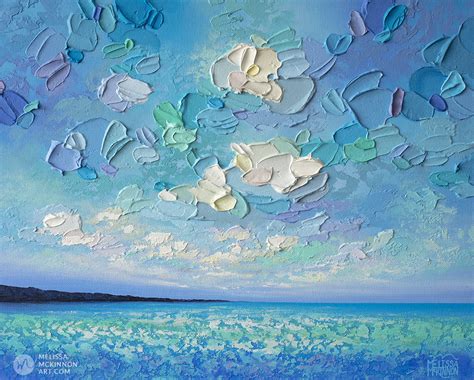Cascading Clouds 16x20 Melissa Mckinnon Art