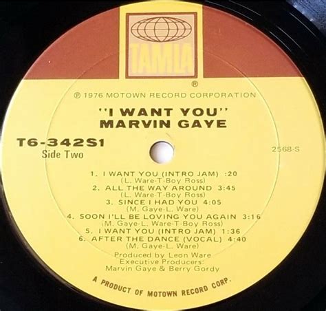 Marvin Gaye I Want You Funk O Logy