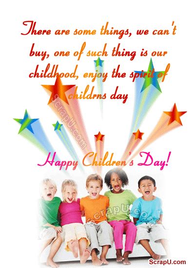 Enjoy The Spirit Of Childrens Day Happy Childrens Day