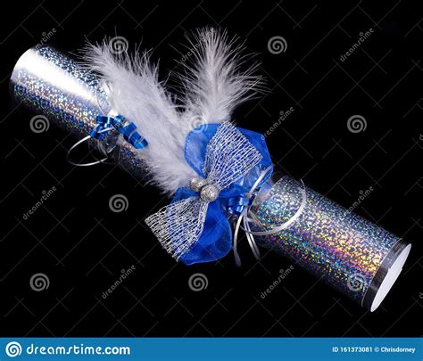 Basket of yarn view preview. Christmas Cracker stock image. Image of crackers, blue ...