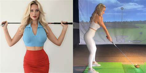 Paige Spiranac Uses No Ass To Explain To Trolls Why She Doesn T Show Back View Of Her Shots