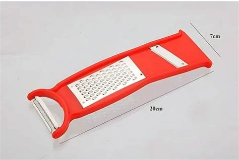 Red Base Plastic 3 In 1 Cheese Grater At Rs 15piece In Rajkot Id