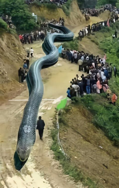 Photochop Of Giant Snake That Caused Earthquake