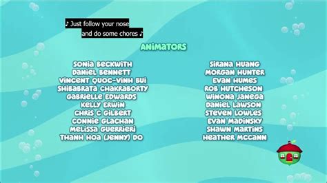 bubble guppies treehouse tv credits youtube